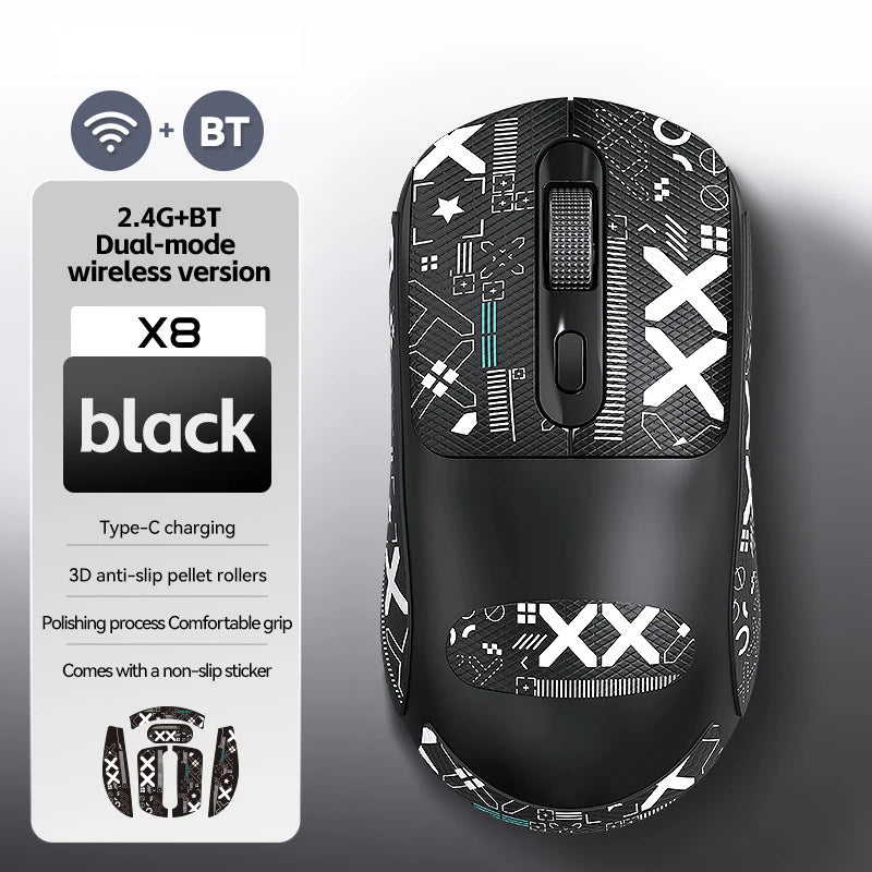 Souris Gaming Sans Fil WARVANK X8