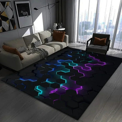 Tapis de sol Style Moderne, Antidérapant et Lavable