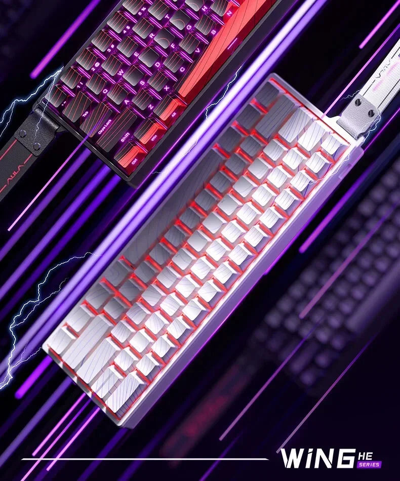 Clavier Mécanique Gaming AULA Win60/68 HE – Switchs Magnétiques, RGB & Performance E-Sport