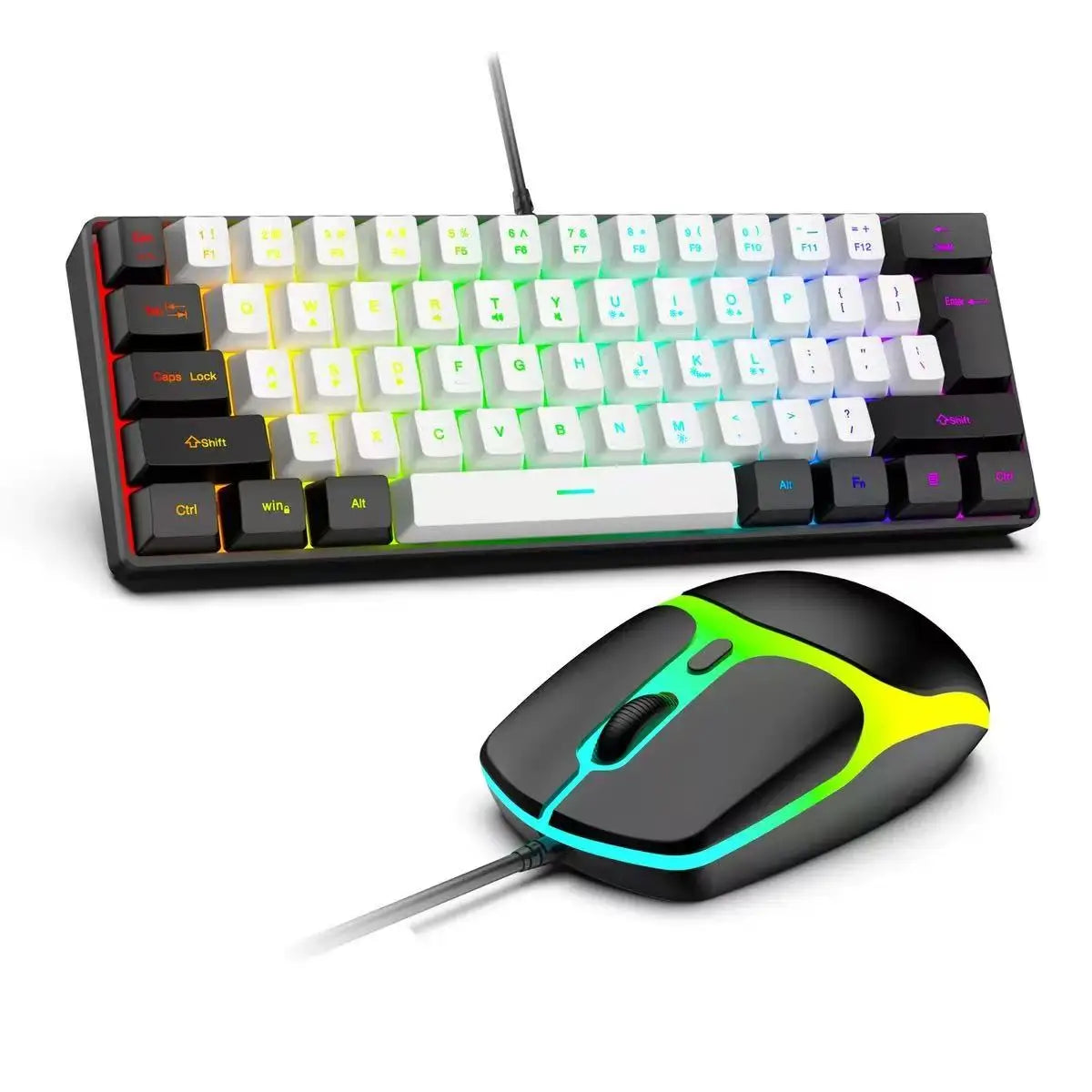 Clavier Gaming Compact 61 Touches RGB – OBAME