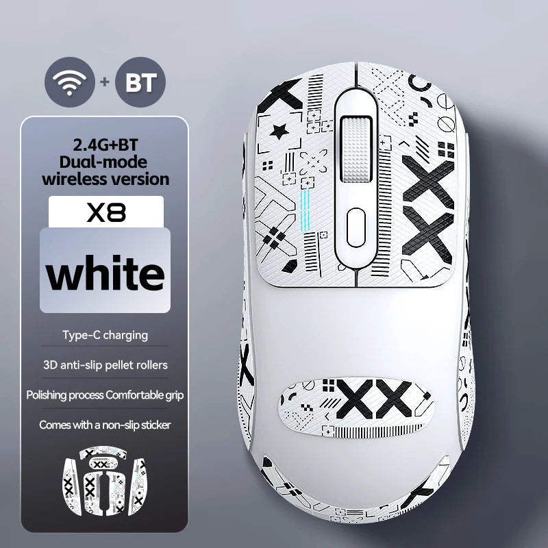 Souris Gaming Sans Fil WARVANK X8