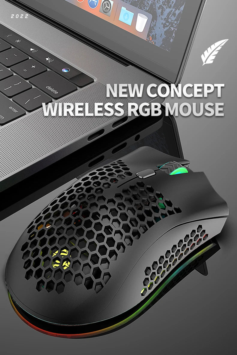 Souris Gaming Sans Fil Ultralight RGB – 12 000 DPI