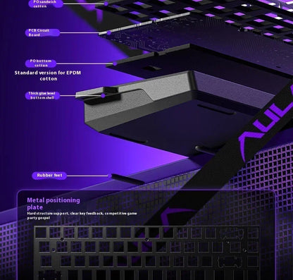 Clavier Mécanique Gaming AULA Win60/68 HE – Switchs Magnétiques, RGB & Performance E-Sport