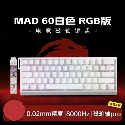 Ajazz MAD60/68 HE – Clavier Magnétique Gaming E-Sport Ultra-Rapide
