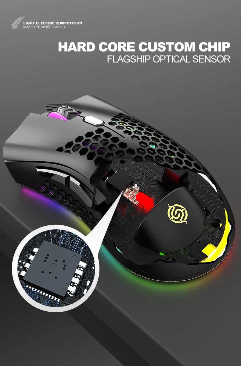 Souris Gaming Sans Fil Ultralight RGB – 12 000 DPI