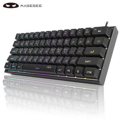 Clavier Gaming Compact 61 Touches RGB – MageGee